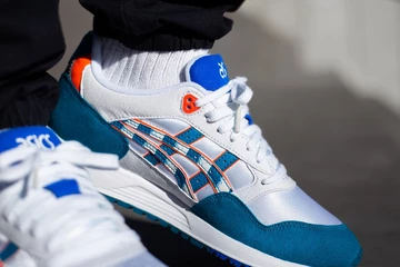 Asicstiger Gel-Saga Tiger White Teal