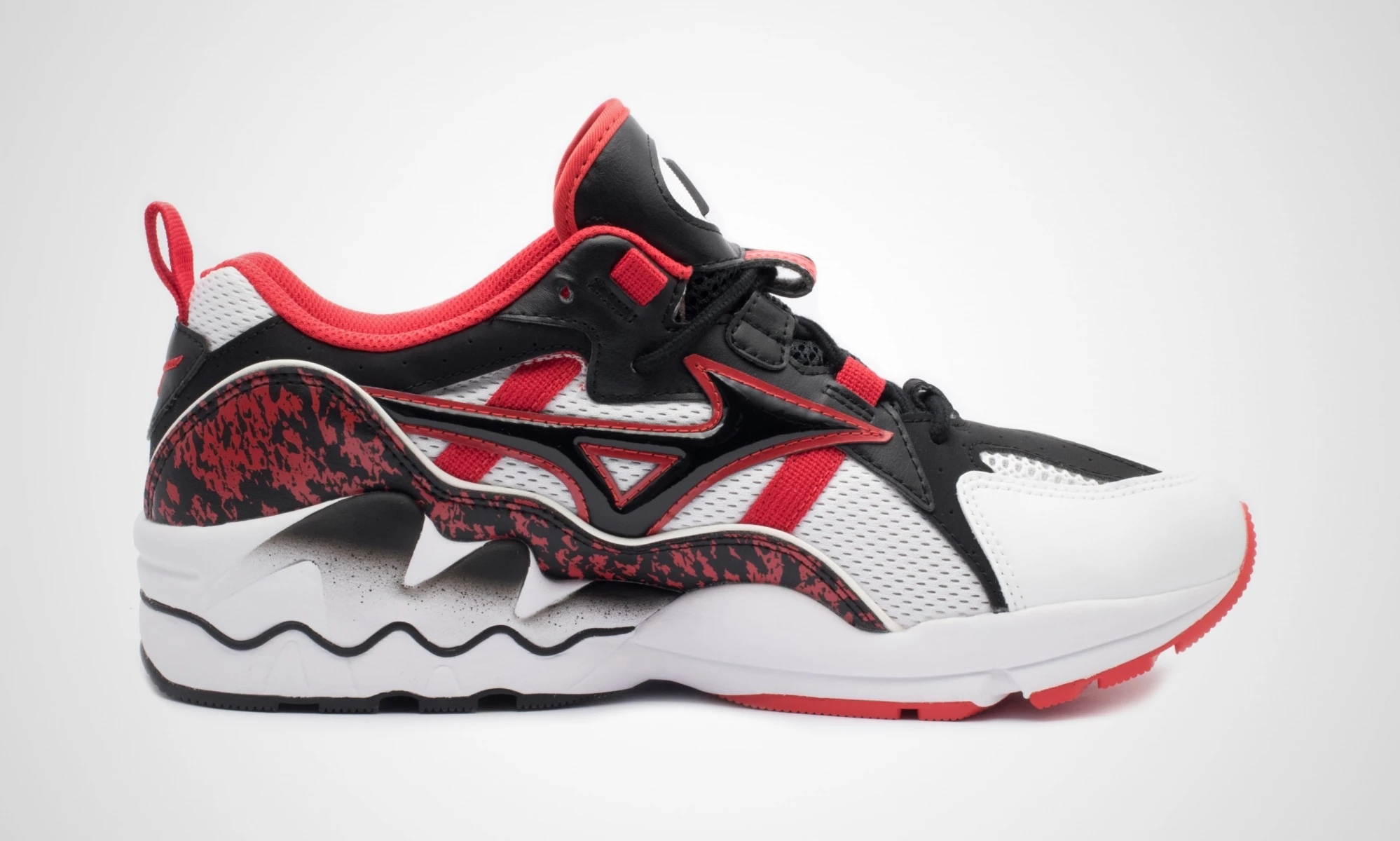 Mizuno Wave Rider 1 High Risk Red D1GA192509 Dead Stock