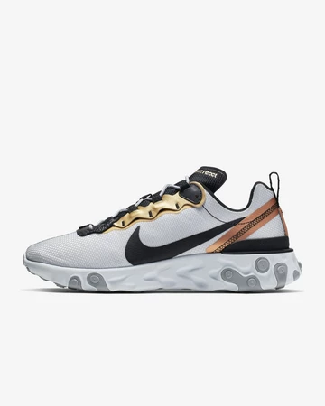 React Element 55 Pure Platinum / Black