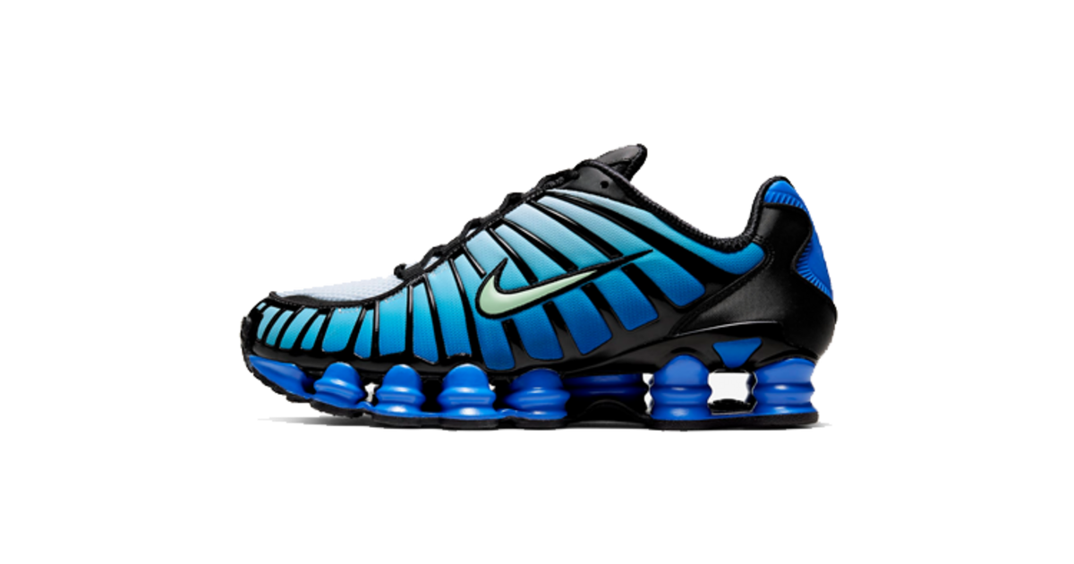 靴 Nike Shox TL Vapor Green/Racer Blue Nike Shox TL Vapor Green Racer Blue Men's - AV3595-009 - US