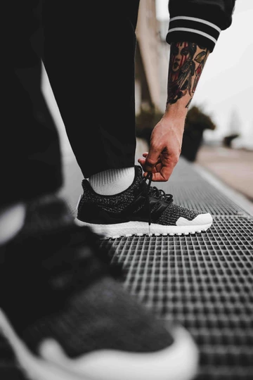 Game of Thrones x adidas Ultra Boost Night's Watch - on feet