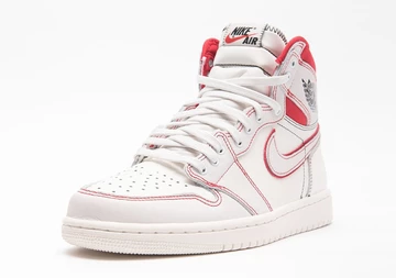 Nike Air Jordan 1 OG Sail Red