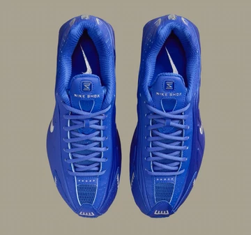 Nike Shox R4 Racer Blue von oben