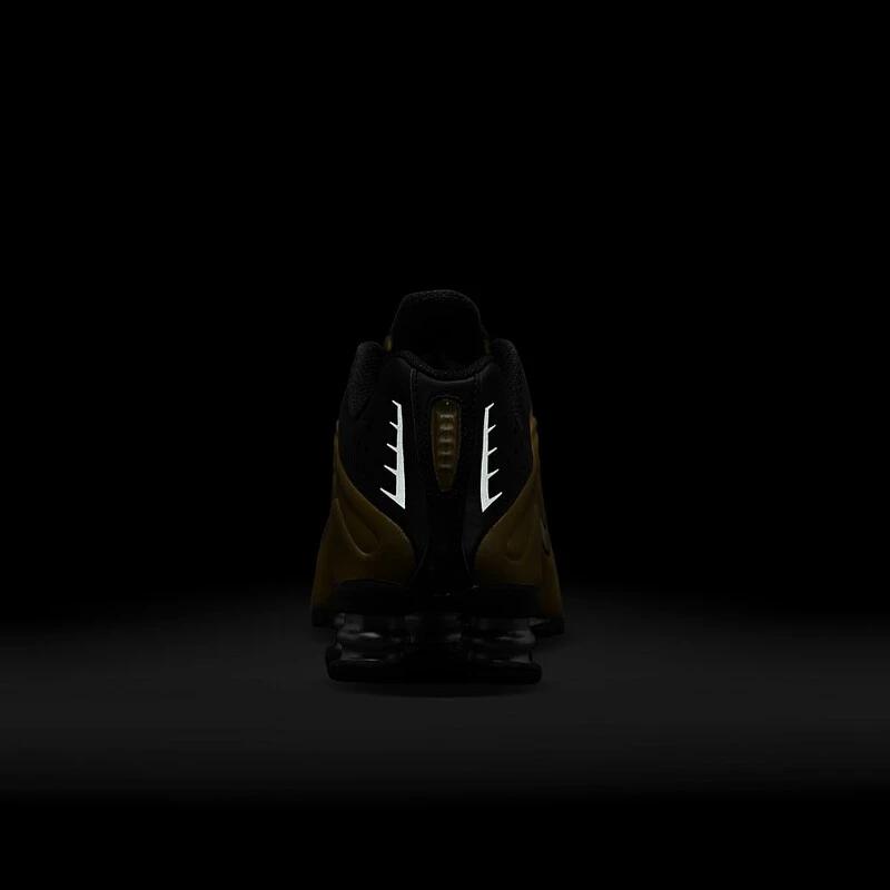 Black gold nike shox online