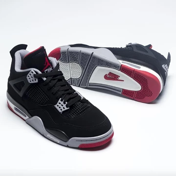 First Look - Nike Air Jordan 4 Bred 2019