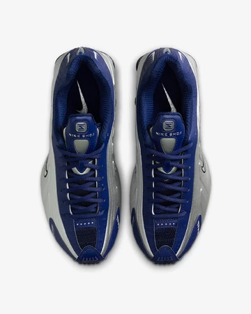 Nike Shox R4 Blue Void von oben