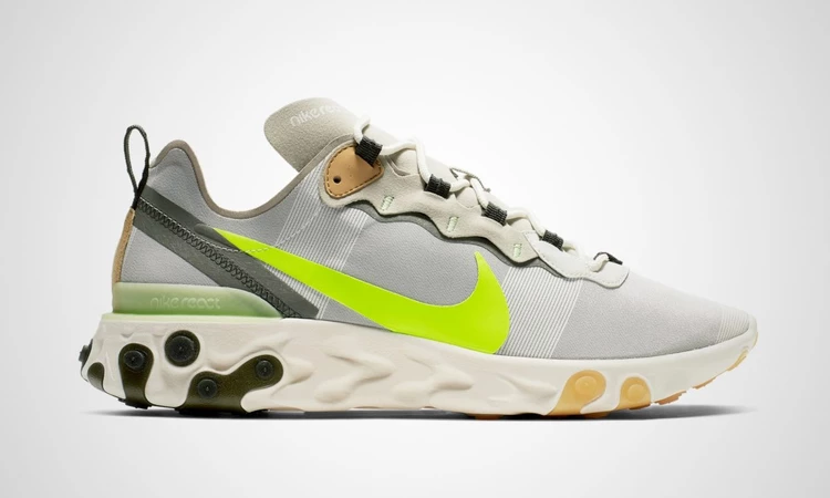 Nike React Element 55 Barely Volt