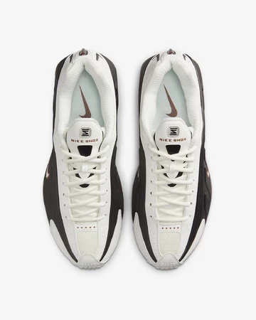 Nike Shox R4 Sail Fauna Brown von Oben