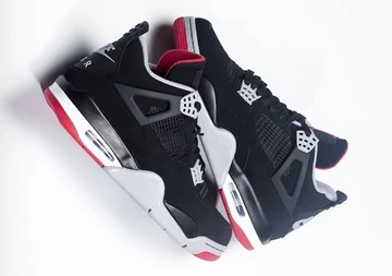 First Look - Nike Air Jordan 4 Bred 2019