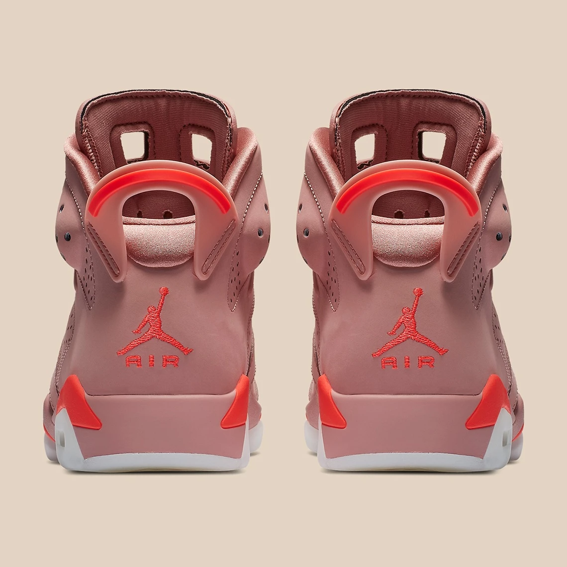 All pink jordan 6 online