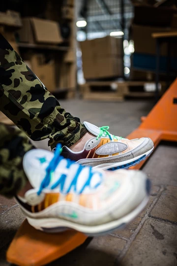 Nike Air Max 98 NYC by Gabriel Serrano - on feet