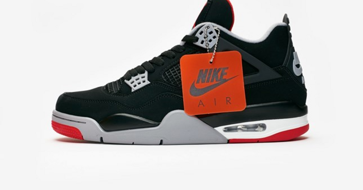 Nike Air Jordan 4 Retro Bred 308497-060 | Dead Stock