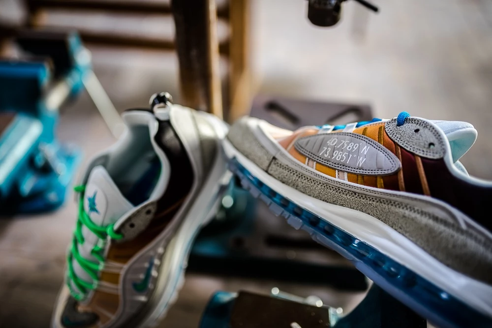 Nike Air Max 98 NYC by Gabriel Serrano - on feet | Dead Stock