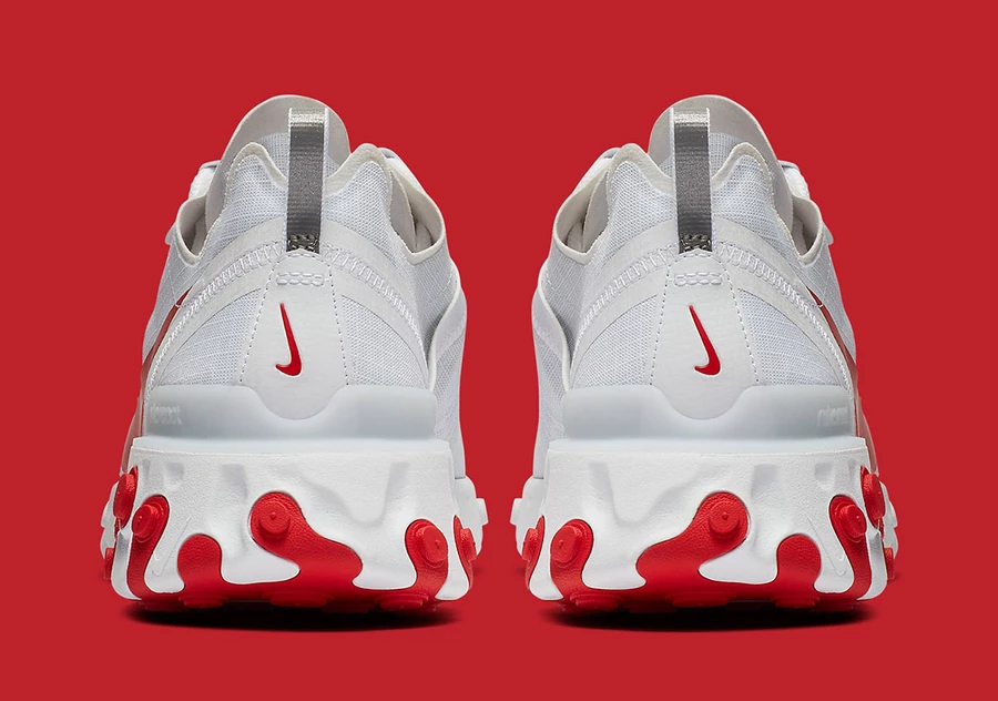 Nike React Element 55 University Red Dead Stock