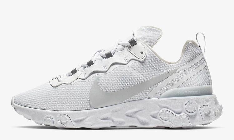 Nike React Element 55 Pure Platinum