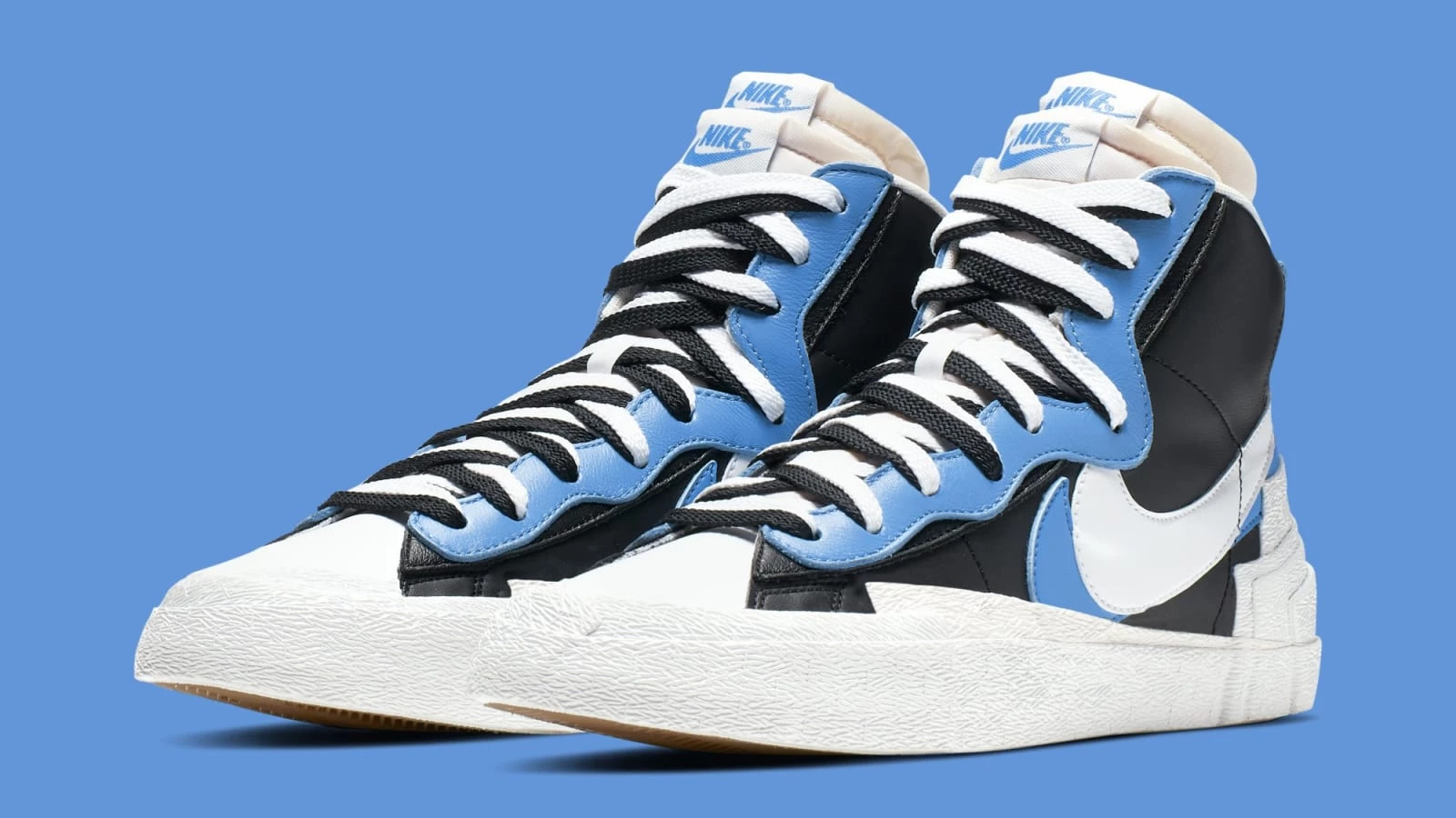 Sacai x Nike Blazer University Blue BV0072 001 Dead Stock