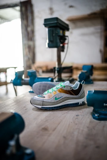 Nike Air Max 98 NYC by Gabriel Serrano - on feet