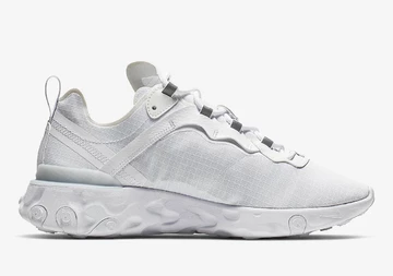 Nike React Element 55 Pure Platinum