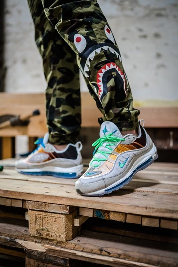 Nike Air Max 98 NYC by Gabriel Serrano - on feet