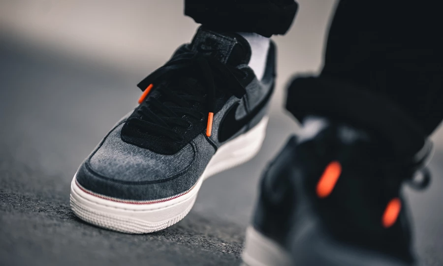 Nike x 3x1 Air Force 1 Black Denim 905345 006 | Dead Stock