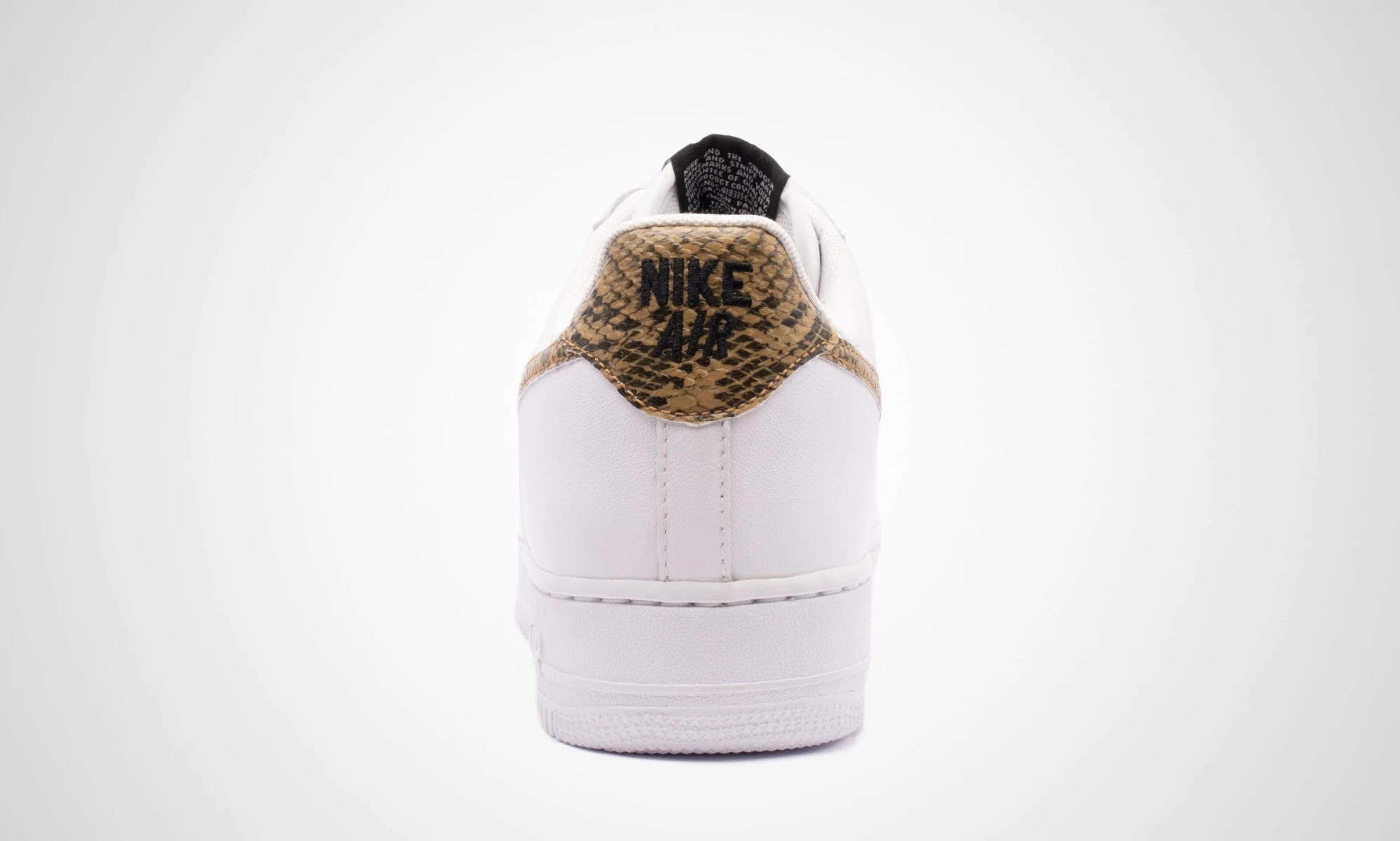 Nike Air Force 1 Low Ivory Snake AO1635 100 Dead Stock