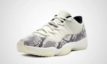 Nike Air Jordan 11 Low Snakeskin Light Bone