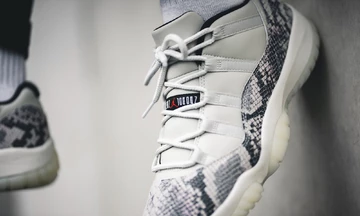 Nike Air Jordan 11 Low Snakeskin Light Bone