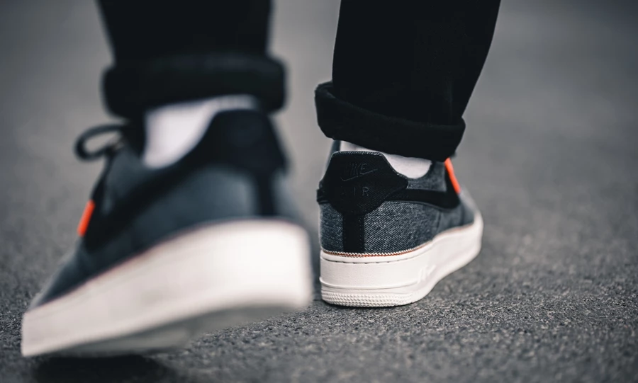 Nike x 3x1 Air Force 1 Black Denim 905345 006 | Dead Stock display picture 1