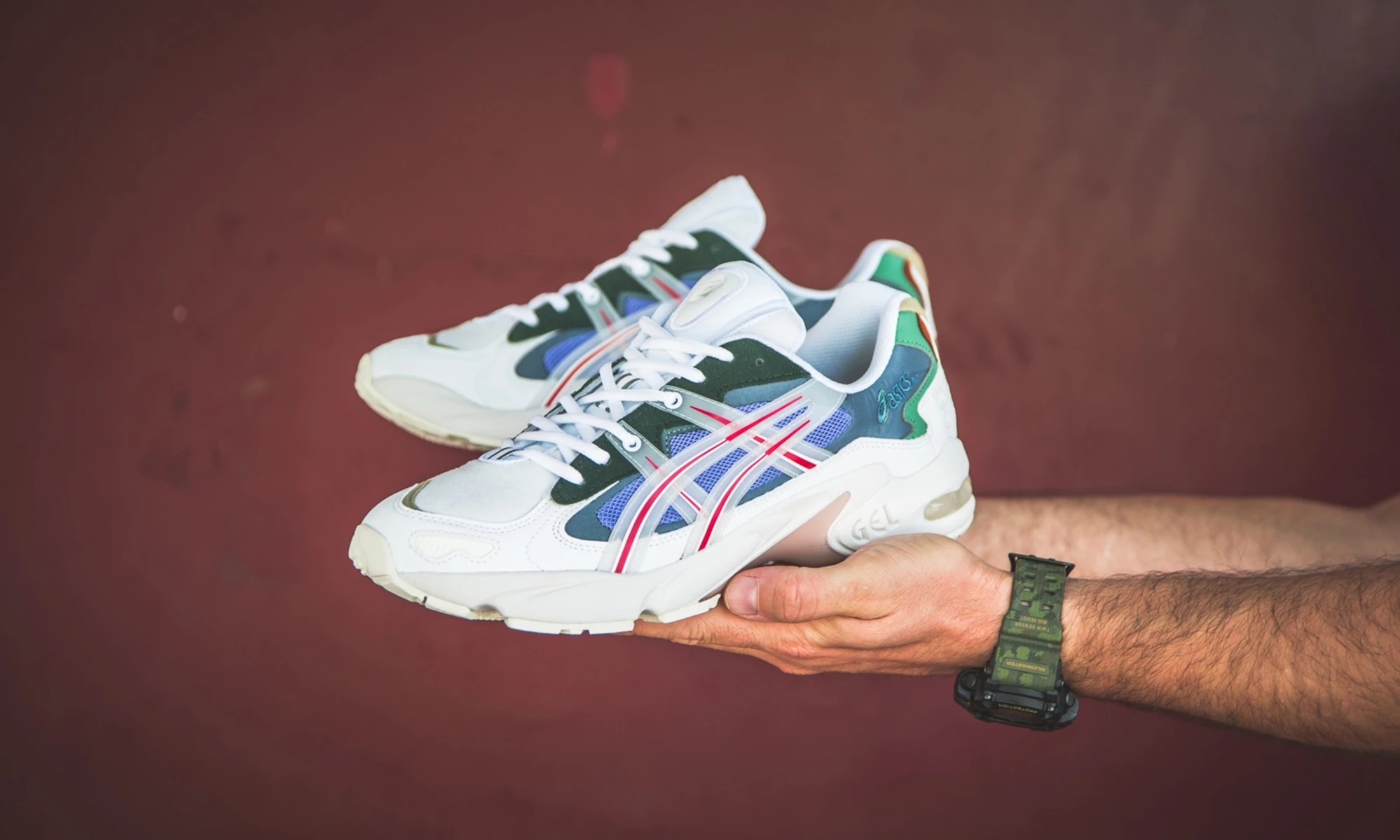 Asics tiger gel kayano 5 og white online