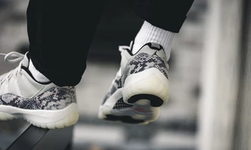 Nike Air Jordan 11 Low Snakeskin Light Bone