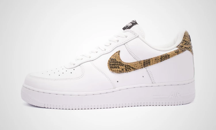 Nike Air Force 1 Low Ivory Snake AO1635 100 Dead Stock