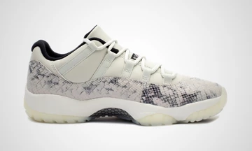 Nike Air Jordan 11 Low Snakeskin Light Bone