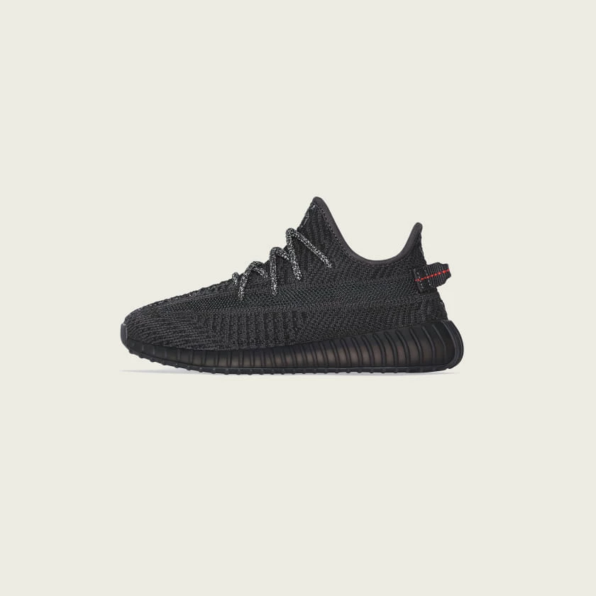 adidas Yeezy Boost 350 V2 Kids All Black | Dead Stock