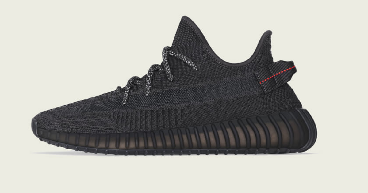 adidas Yeezy Boost 350 V2 All Black Dead Stock