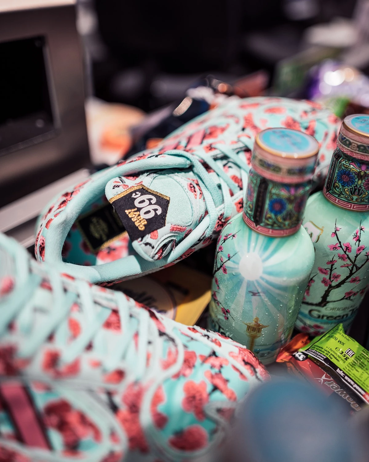 Arizona Ice Tea x adidas Yung 1 Detail Shots Dead Stock