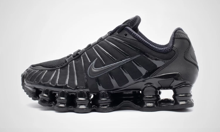 Black nike shox tl on sale