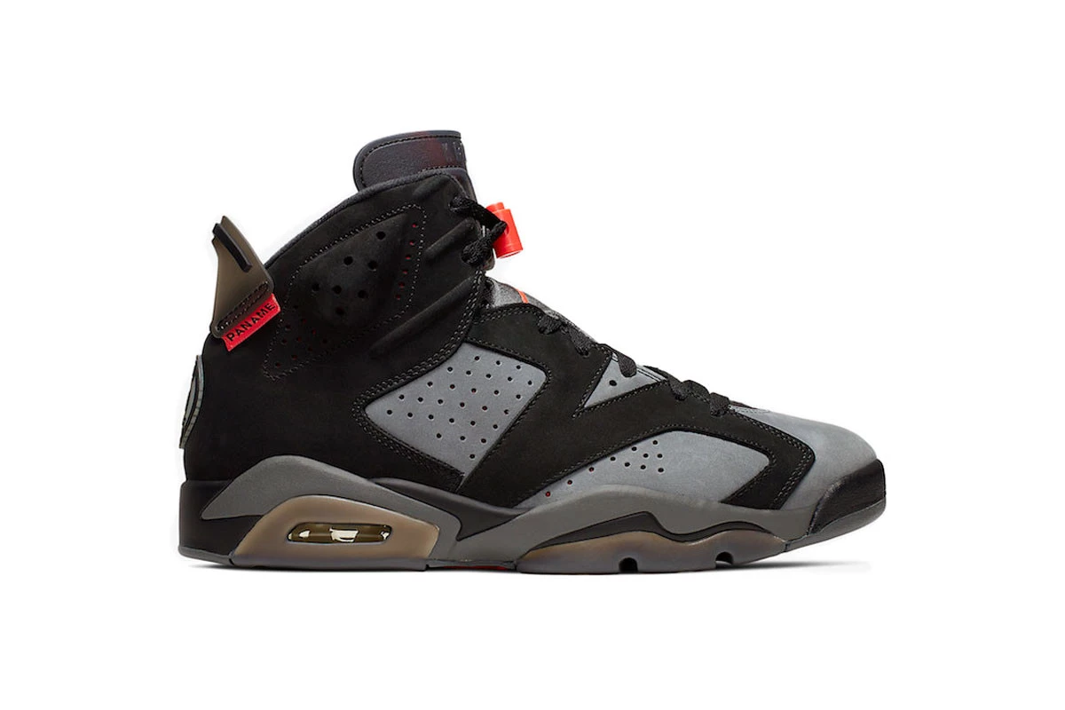 Nike x PSG Air Jordan 6 Retro Iron Grey Ck1229 001 Dead Stock