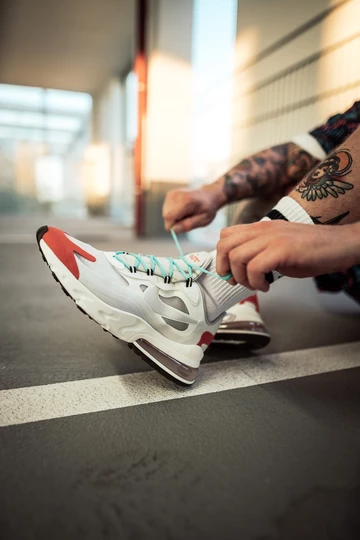 Air Max 270 React Member Exclusive - on feet