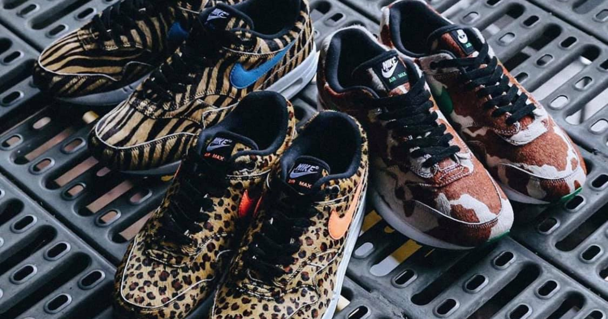 Nike x atmos Air Max 1 Animal Pack 3.0 on feet Dead Stock