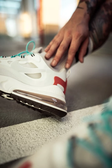 Air Max 270 React Member Exclusive - on feet