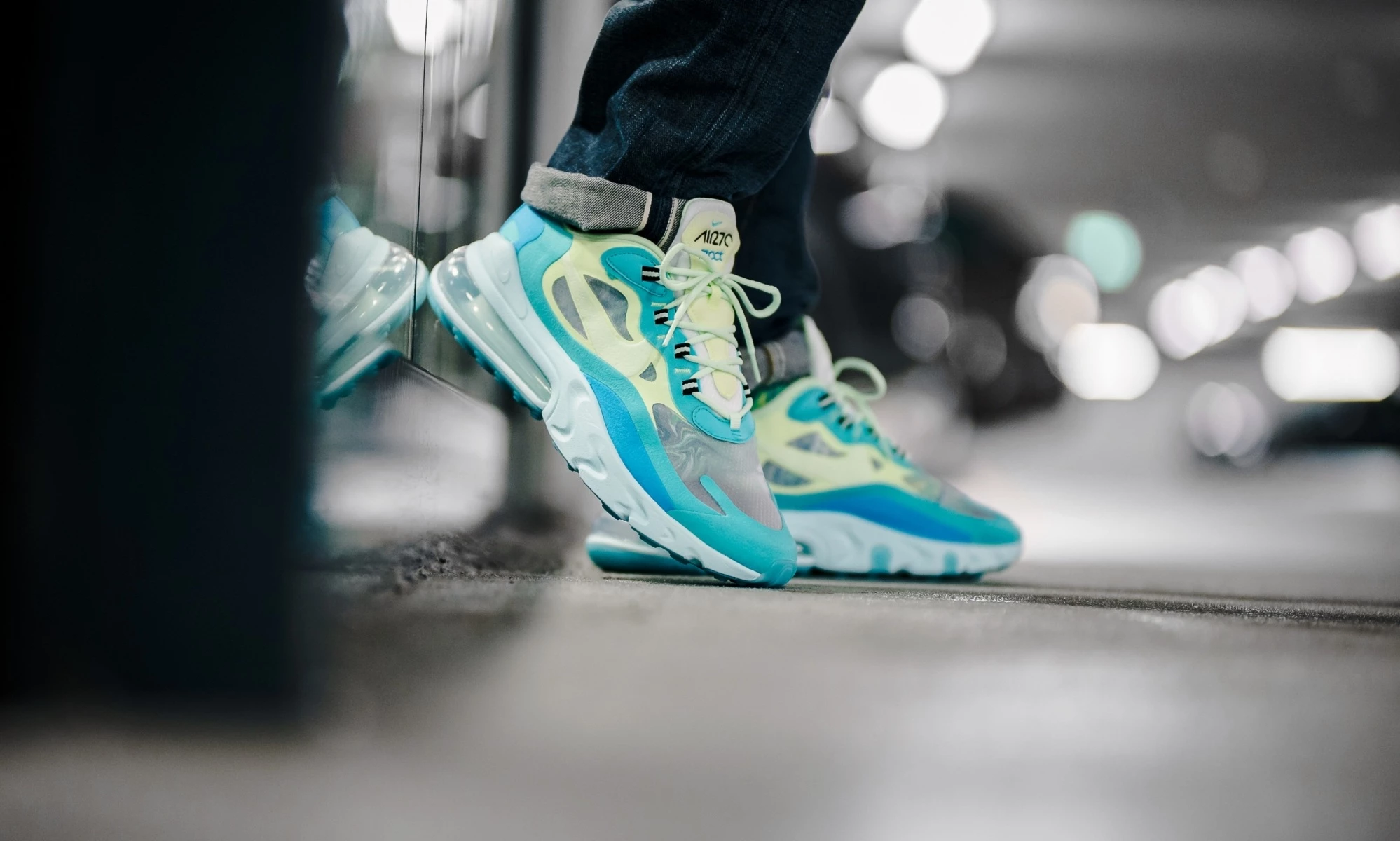 Nike Air Max 270 React Hyper Jade Dead Stock