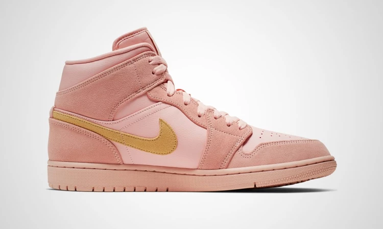 Air jordan 1 mid se coral stardust on sale