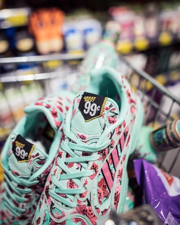 Arizona Ice Tea x adidas Yung 1 - Detail Shots