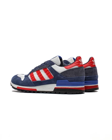 adidas ZX 600 Retro Grau schräg von hinten