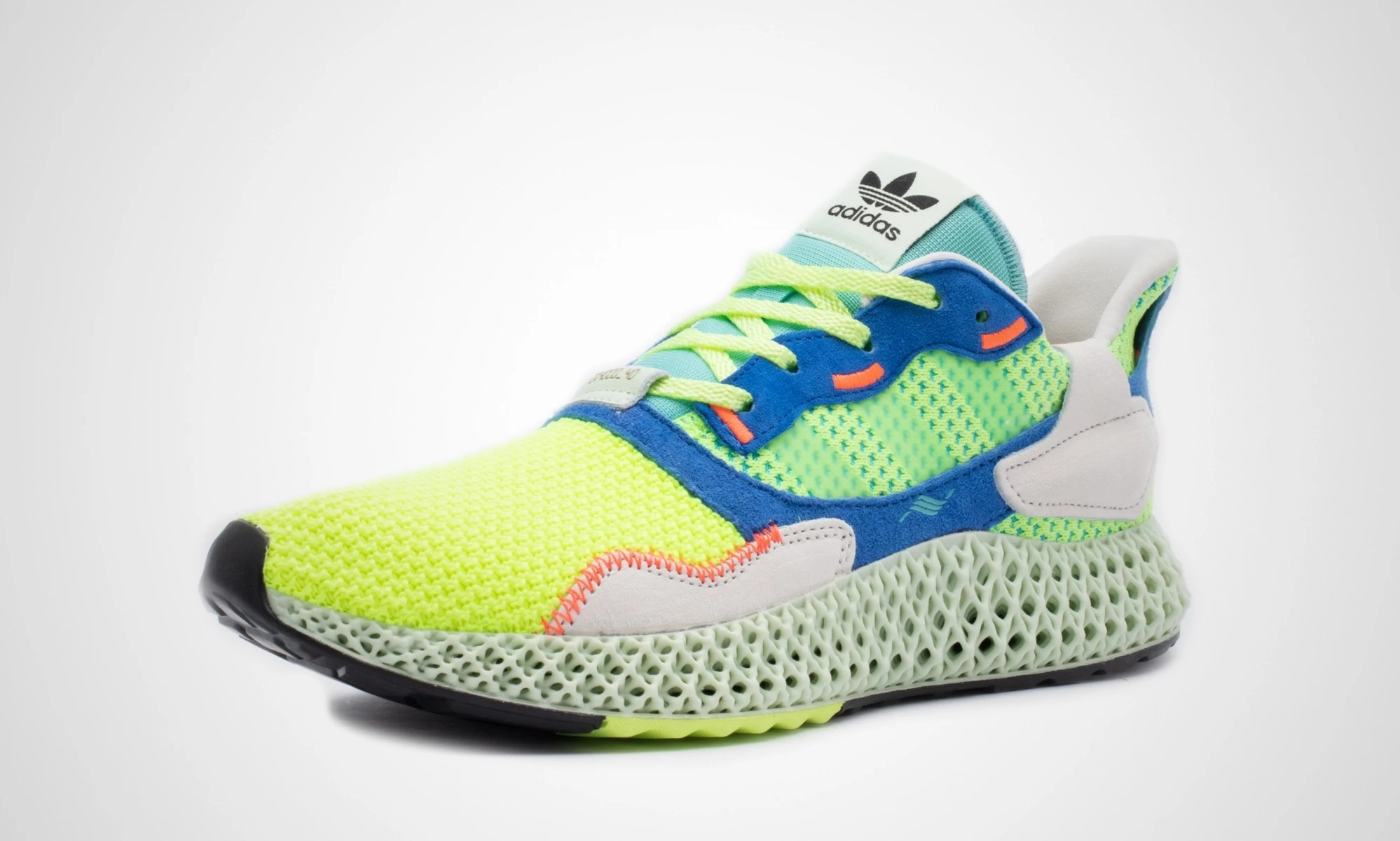 THE CRAFT 54° adidas ZX 4000 Futurecraft 4D Grey One Men's - B42203 - US