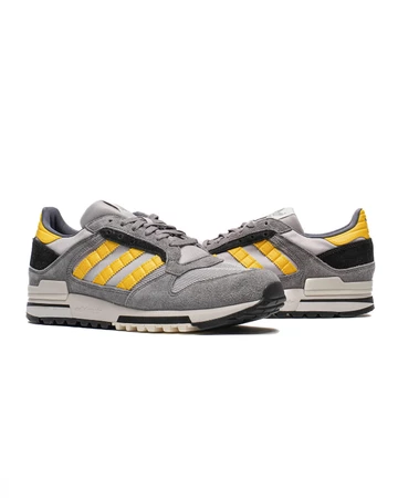 adidas ZX 600 Retro Grau schräg seitlich