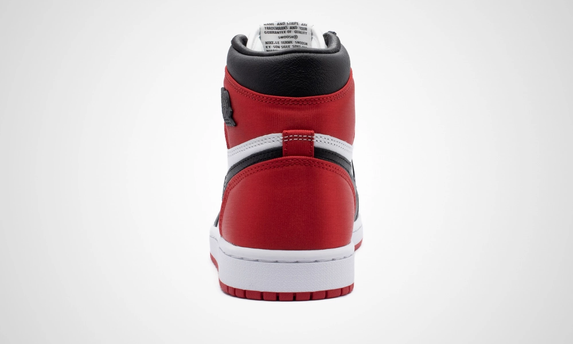 Aj 1 black toe satin online