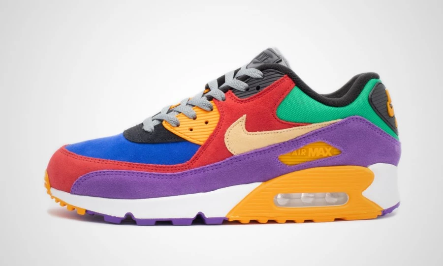 Nike Air Max 90 Viotech Multi Cd0917-600 Dead Stock