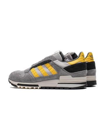 adidas ZX 600 Retro Grau schräg von hinten