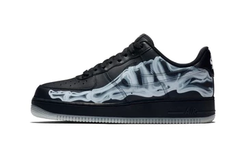 Nike Air Force 1 Black Skeleton